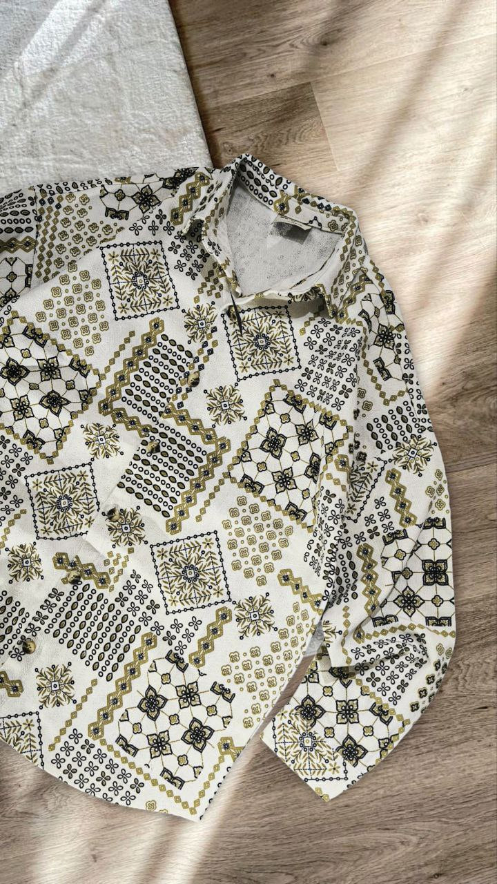 MEN'S  BOHEM ITALIAN STYLE SHIRT