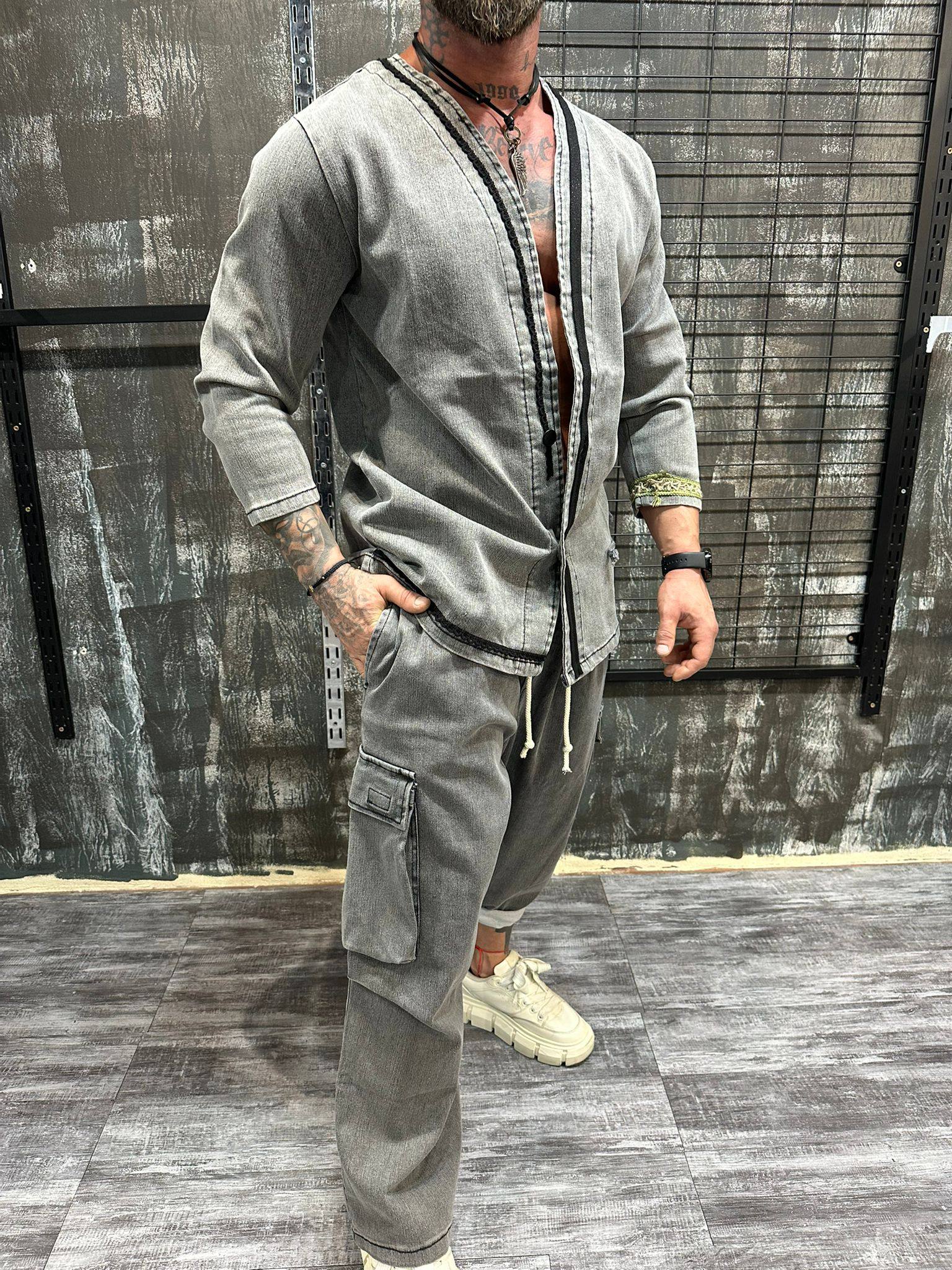 MEN'S BOHEM  ITALIAN STYLE  JACKET