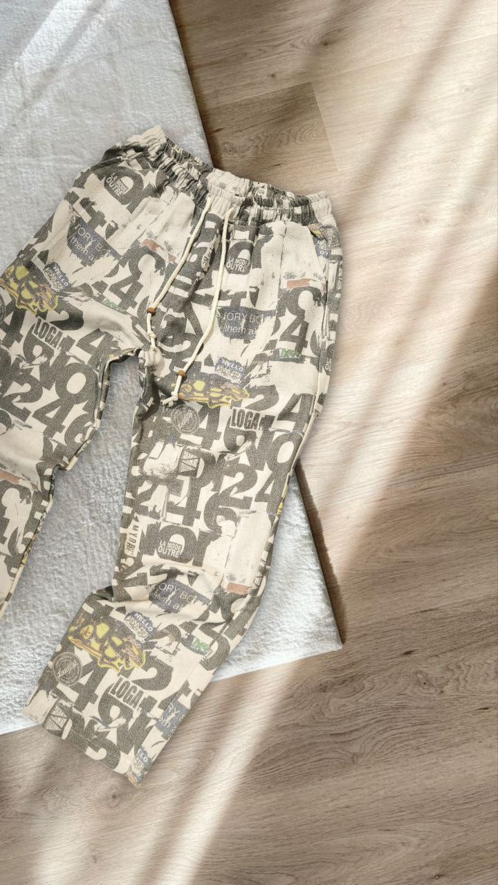 MEN"S  BOHEM ITALIAN STYLE RELAX PANT